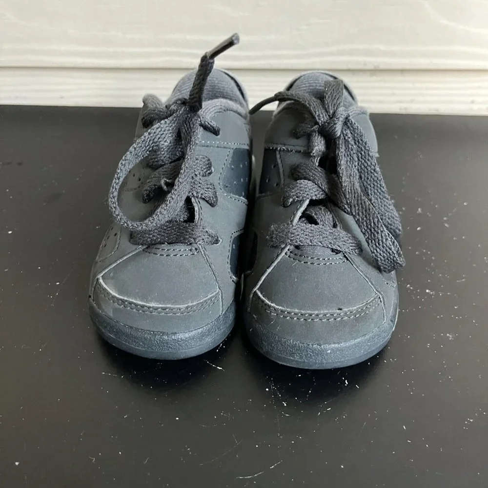 Jordan Nike Toddler Retro 6 Low Mint Foam Shoes Sneakers Sz 5C Style 768885-015 - Picture 9 of 11